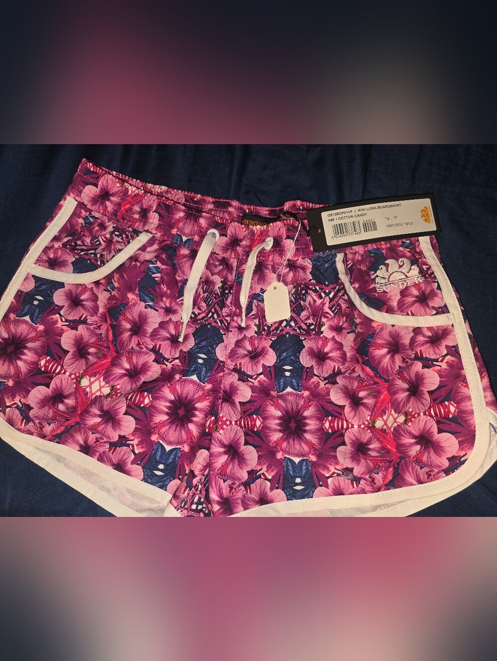 SUNDEK Girls’ Boardshorts – Size 14 – NWT – 🌺
